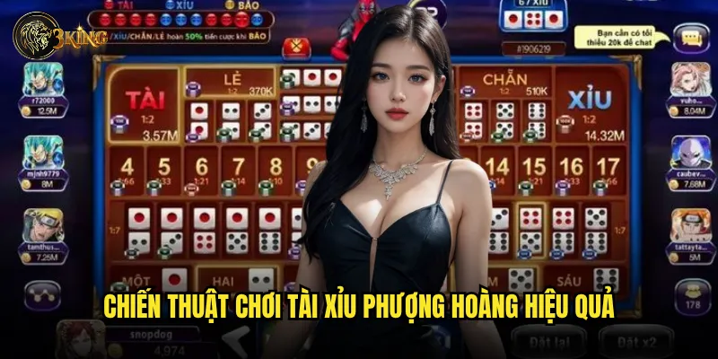 Chiến thuật chơi tài xỉu Phượng Hoàng hiệu quả